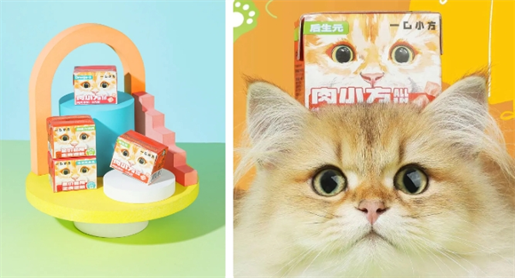 专注主食湿粮的新锐品牌“一口小方”，“猫主子”伸爪盖章的选择