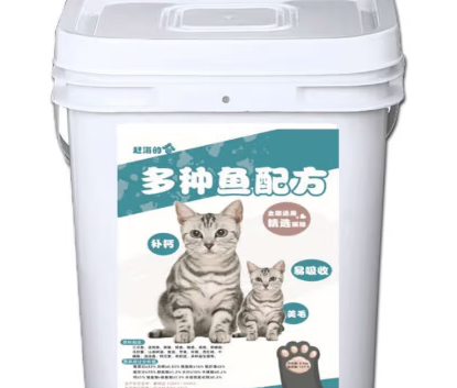 赶海的猫猫粮桶装鱼肉味猫粮：猫咪的鲜香盛宴