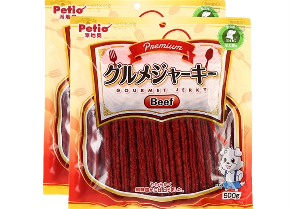 Petio派地奥牛肉条，狗狗零食好选择