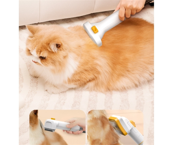 小狗宠物吸毛器怎么用