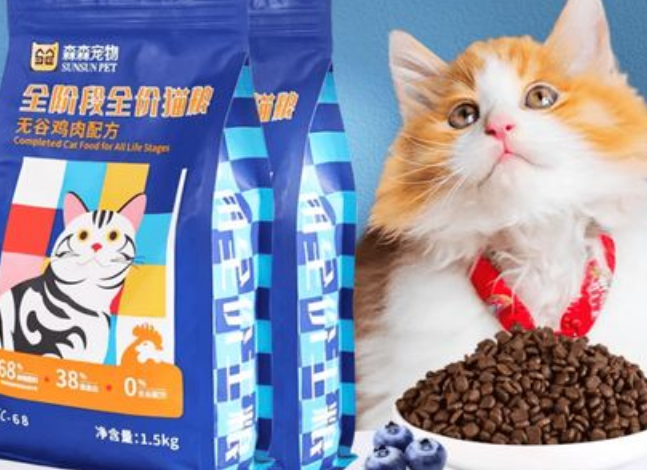 森森猫粮采用高品质的原料