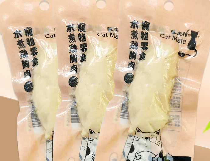 凯麦特水煮鸡胸肉猫零食,让猫咪爱不释口 凯麦特水煮鸡胸肉猫零食,让猫咪爱不释口