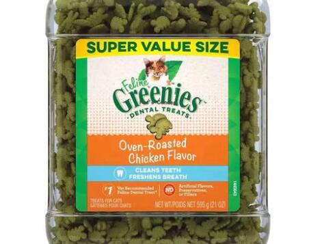 绿的Greenies猫零食是什么档次 绿的Greenies猫零食是什么档次