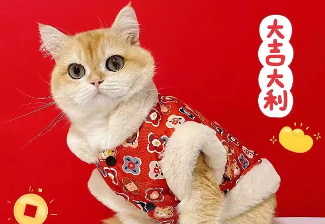 昂夏宠物拜年服尺寸