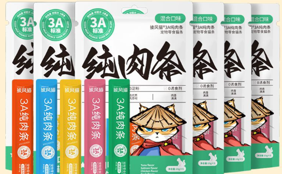 披风猫猫条采用科学配方,营养均衡 披风猫猫条采用科学配方,营养均衡
