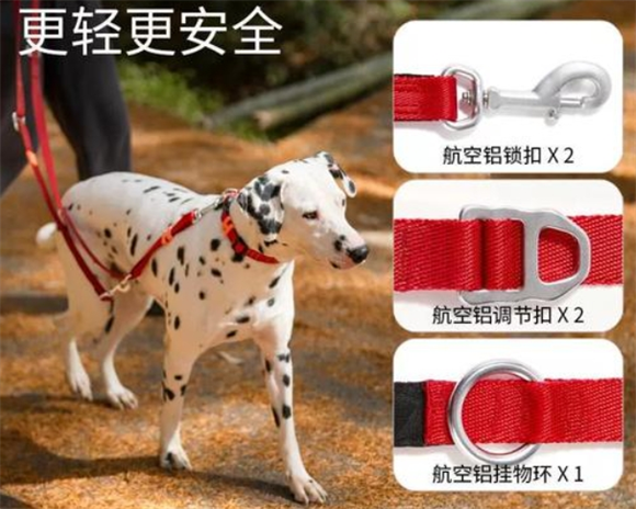 Howgo宠物牵引绳耐咬吗