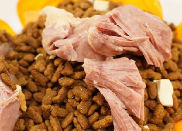 小七妈妈蒸煮鸭肉，犬猫通用的营养美食