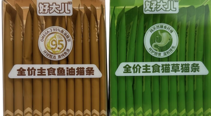 HDEPET好大儿猫草猫条好吃吗