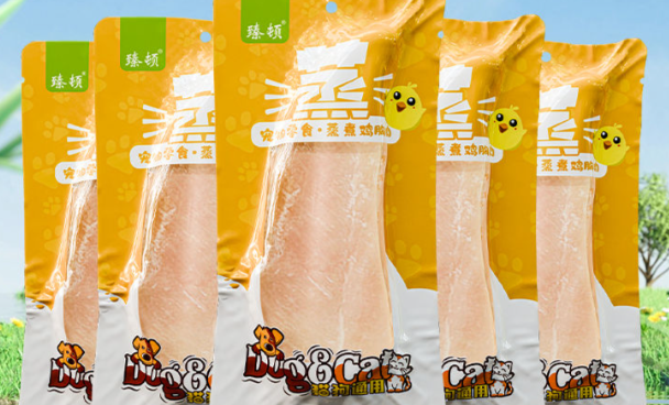 解锁宠物健康密码！宠物臻顿蒸煮鸡胸肉的密码多维呵护