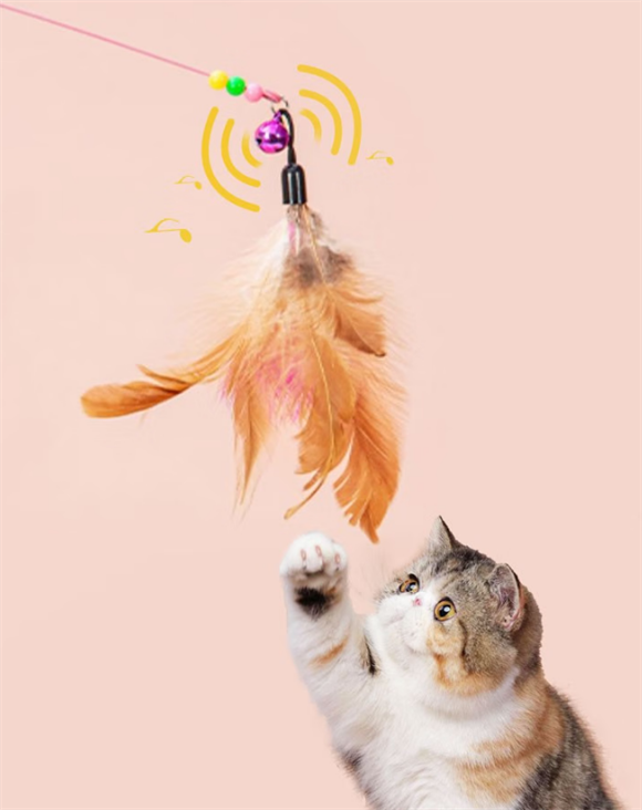 宠六一逗猫棒会让猫变暴力吗
