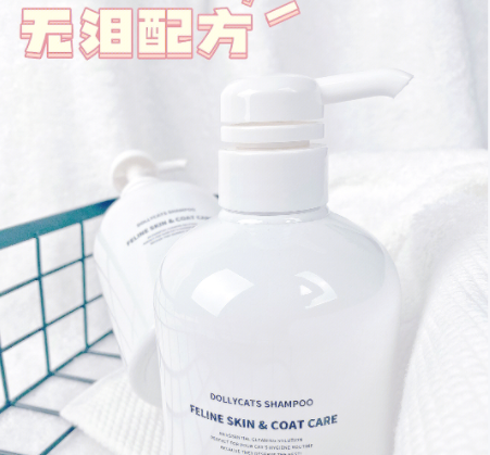 嘟可亲猫咪专用沐浴露，温柔呵护猫咪的细腻毛发