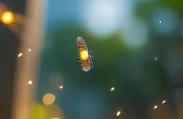 萤火虫怎么发光