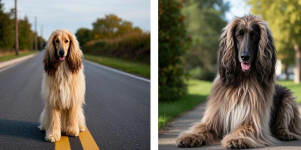 优雅追逐的猎犬——阿富汗猎犬！