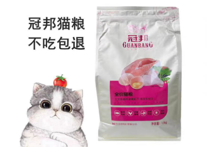冠邦猫粮解析：通用天然粮适用多种猫咪