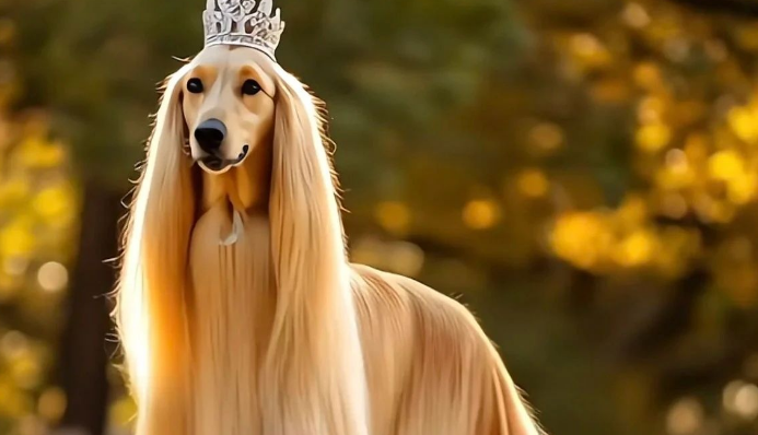 阿富汗猎犬：犬中贵族的优雅与神秘！