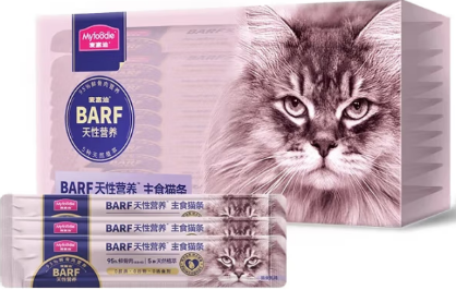 麦富迪 barf 霸弗主食猫条:遵循自然饮食的主食新选择 麦富迪 barf 霸弗主食猫条:遵循自然饮食的主食新选择