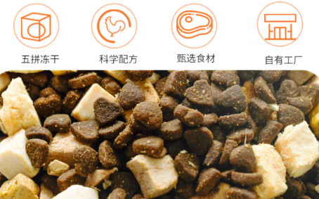 美滋元五拼冻干猫粮：五种肉源协同，打造营养黄金矩阵