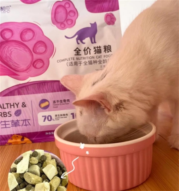 猫猫的猫粮分享:靓贝冻干猫粮真好吃! 猫猫的猫粮分享:靓贝冻干猫粮真好吃!
