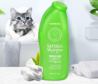 雷米高猫咪沐浴露,除臭止痒洁毛好帮手 雷米高猫咪沐浴露,除臭止痒洁毛好帮手