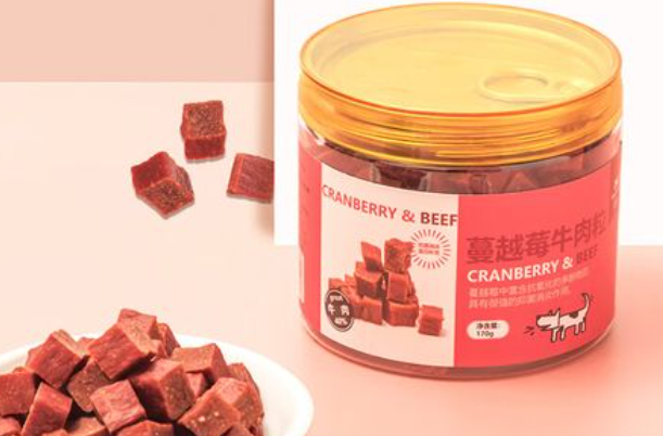 益和宠物牛肉粒，爱犬零食新选择