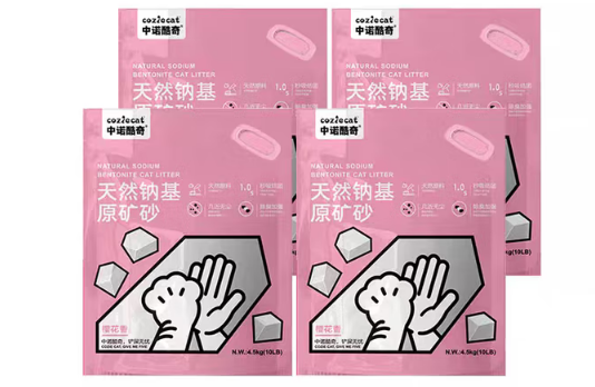 中诺酷奇猫砂：超强结团，铲屎超省心