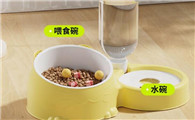 解放双手的养宠神器：郦狼自动续水饮食碗