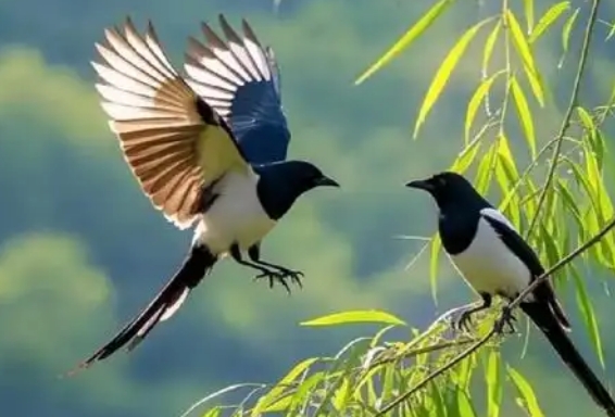 喜鹊飞来有什么预兆
