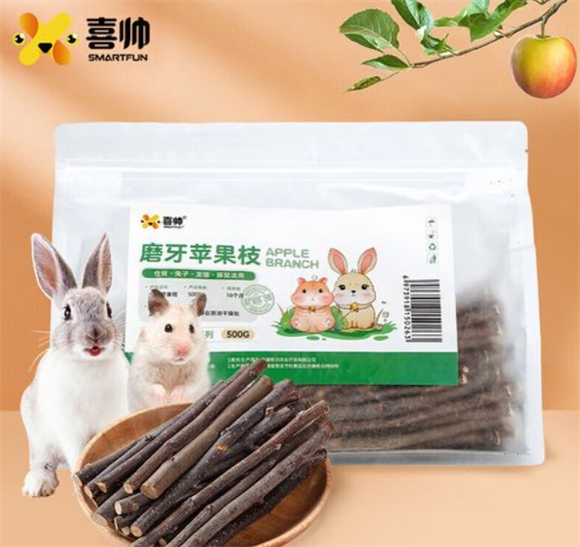 喜帅兔子磨牙棒吃多了有事儿吗