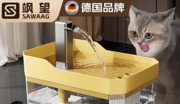让猫咪爱上喝水的飒望猫咪饮水机! 让猫咪爱上喝水的飒望猫咪饮水机!