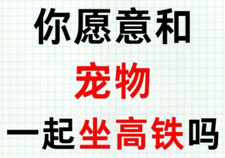 宠物猫狗可以坐高铁了!大连到北京宠物走一趟“车票”360元 宠物猫狗可以坐高铁了!大连到北京宠物走一趟“车票”360元