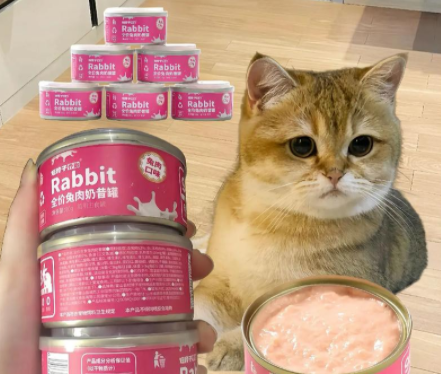 短脖子乔治兔肉奶昔罐头,养出圆润小胖猫的秘密武器 短脖子乔治兔肉奶昔罐头,养出圆润小胖猫的秘密武器