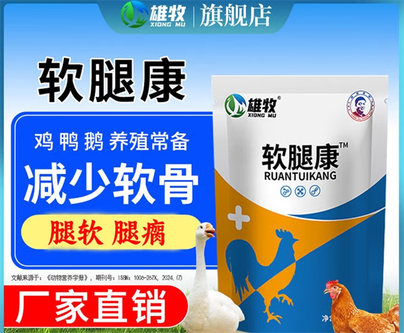 雄牧软腿康可以喂正常的鸡吗