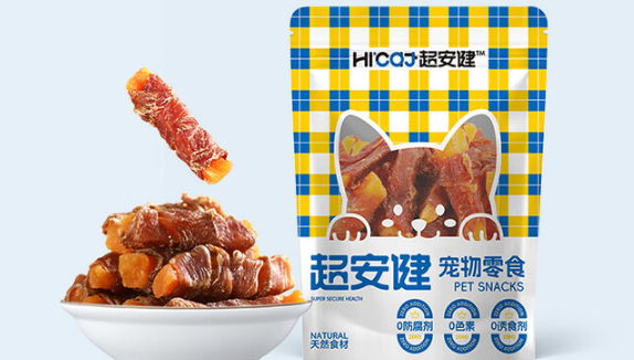 超安健鸭肉缠薯条狗零食：营养美味，让爱犬健康又快乐