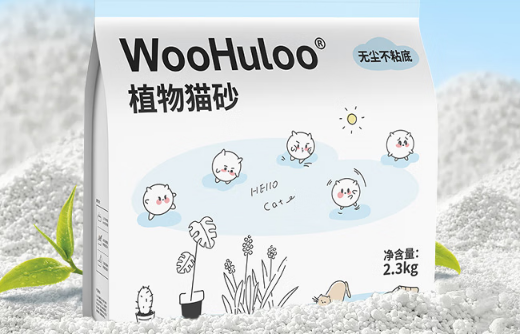 WooHuloo猫砂粉尘大吗