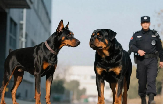 杜宾VS罗威纳，谁才是最强护卫犬
