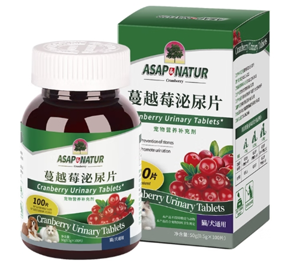 爱果萌兽蔓越莓泌尿片:解决宠物泌尿难题的新希望 爱果萌兽蔓越莓泌尿片:解决宠物泌尿难题的新希望