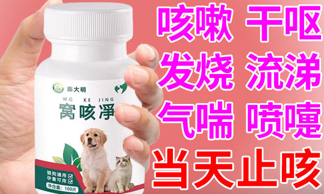 鑫大明窝咳净:犬猫呼吸道健康的“守护神” 鑫大明窝咳净:犬猫呼吸道健康的“守护神”