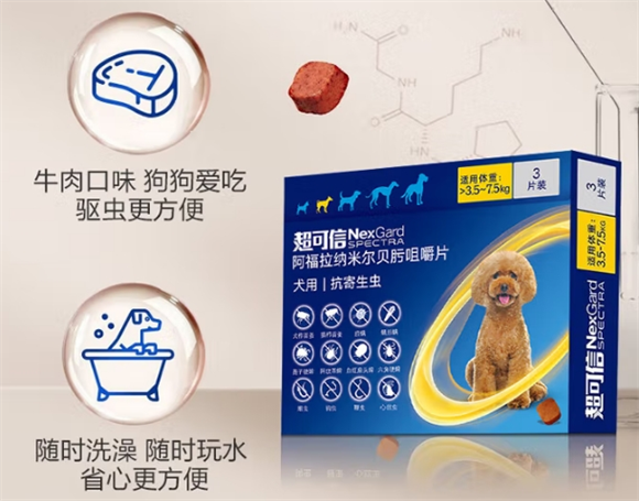 nexgard驱虫药驱体内虫吗