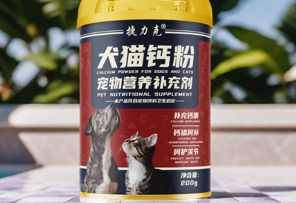 捷力克犬猫钙粉：钙磷同补，为爱宠关节健康筑牢防线