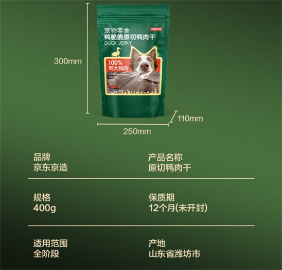 小狗可以吃的零食品牌有什么?京东京造鸭肉干为“优选” 小狗可以吃的零食品牌有什么?京东京造鸭肉干为“优选”