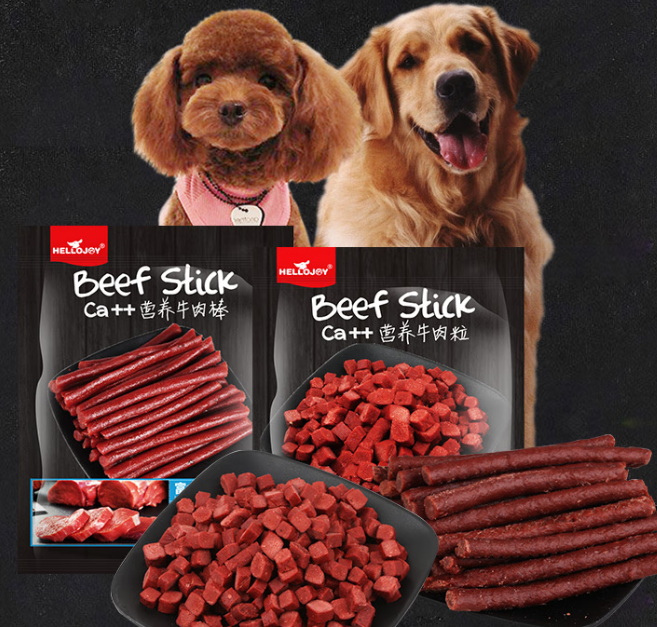 拉布拉多幼犬零食推荐啥？HELLOJOY营养牛肉粒太“懂”啦~
