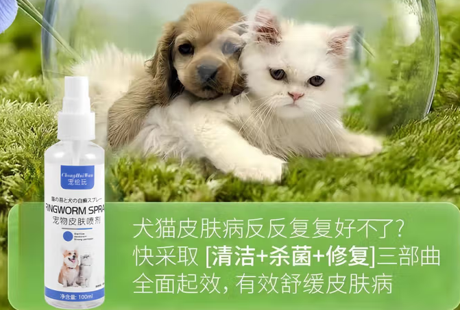 宠绘玩宠物皮肤喷剂:真菌螨虫克星,守护宠物健康防线 宠绘玩宠物皮肤喷剂:真菌螨虫克星,守护宠物健康防线