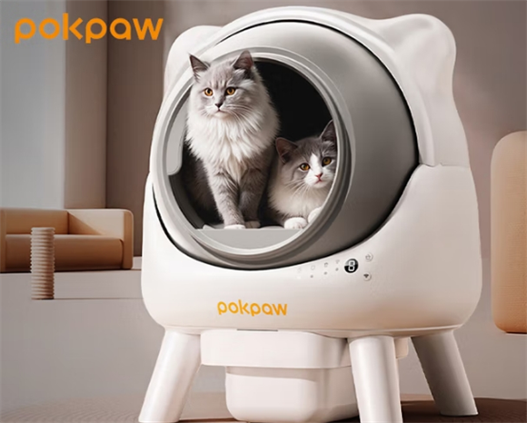 POKPAW猫砂盆怎么换猫砂