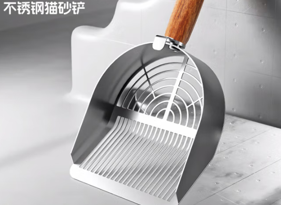 阿柴与猫不锈钢猫砂铲，打造清洁卫生的养宠环境