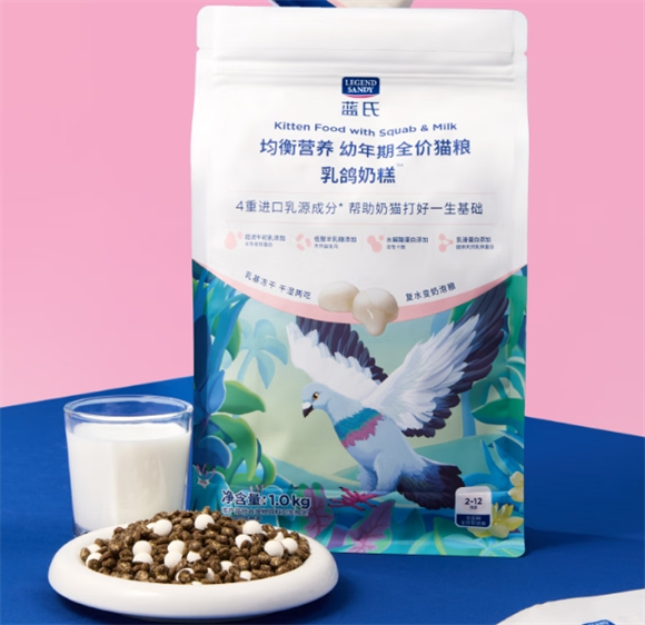 到底买什么猫粮比较好？蓝氏乳鸽鲜肉粮让选粮不“纠结”