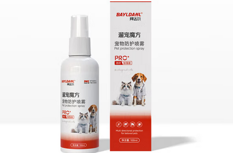 拜达尔宠物驱虫喷雾可以喷人身上吗
