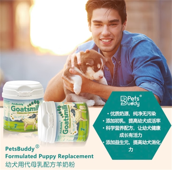 全生命周期营养支持，PetsBuddy宠物羊奶粉适配多元喂养场景