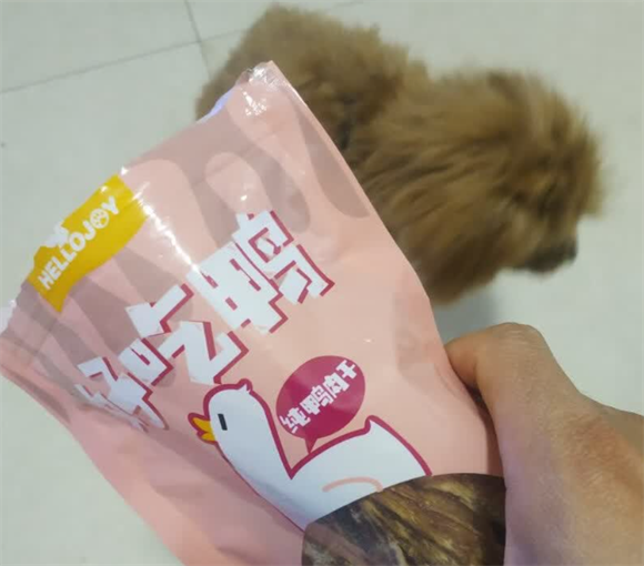 狗狗磨牙零食推荐——HELLOJOY鸭肉干，训练+磨牙双效合一