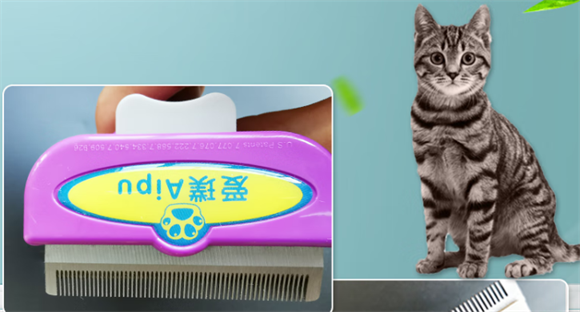 爱璞猫毛梳子如何清理 爱璞猫毛梳子如何清理