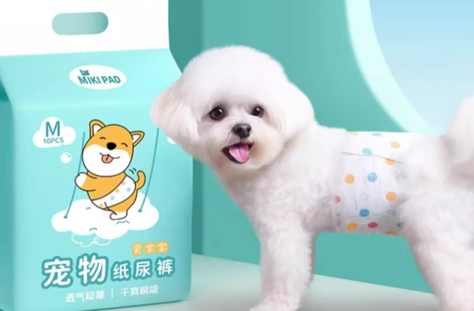 MIKI PAD宠物生理裤怎么穿